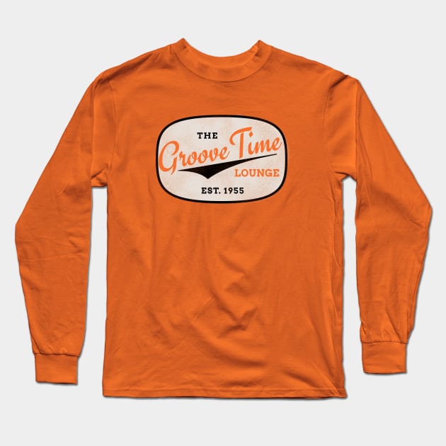 Groove Time Lounge Long Sleeve T-Shirt by boscotjones